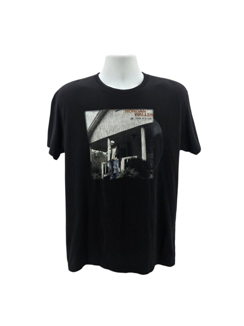 Morgan Wallen Mens Large Shirt One Thing At A Time Black Graphic T-Shirt